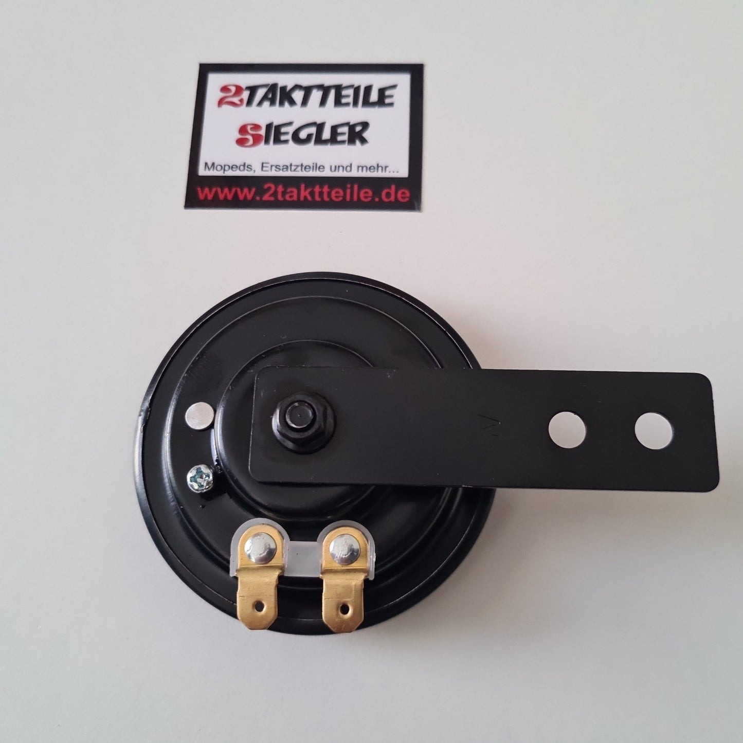 Schnarre Hupe 6 Volt 6V schwarz Wechselspannung Hercules MK, K50, Ultra 1 2 3, Zündapp KS 50, Kreidler