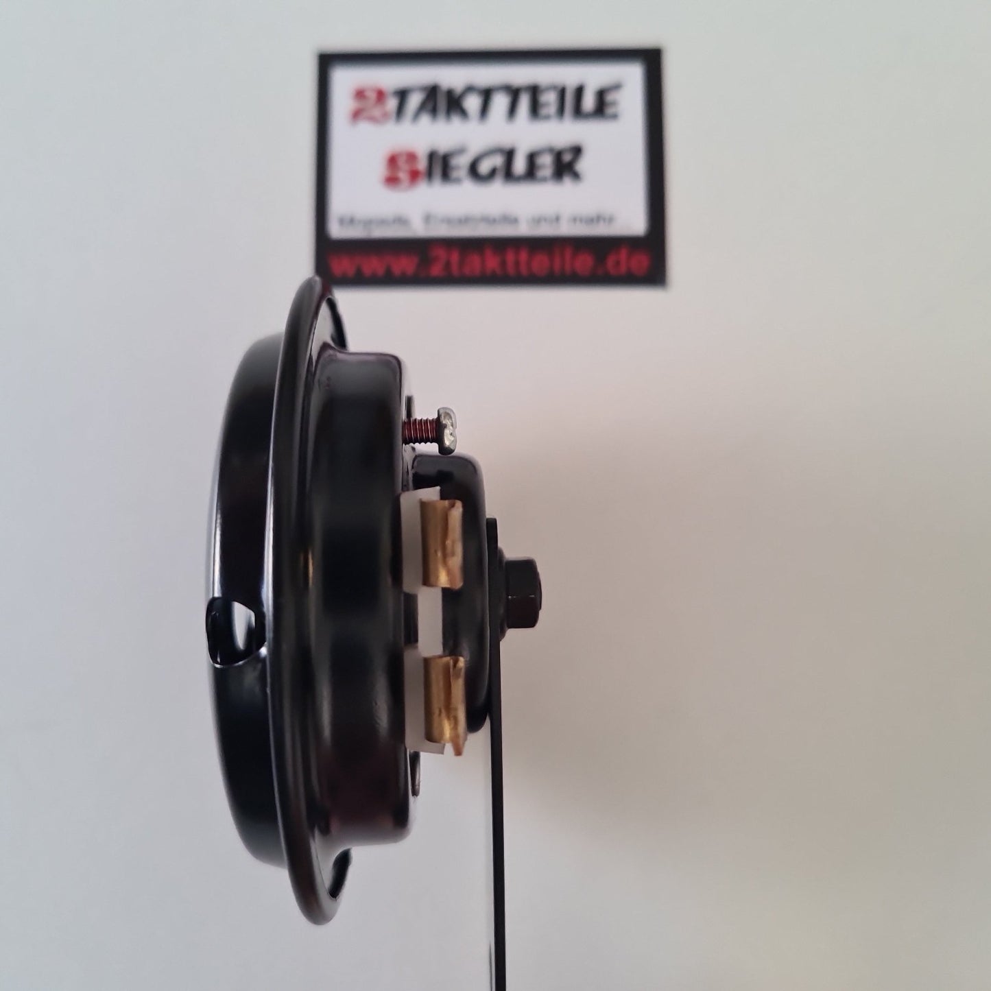Schnarre Hupe 6 Volt 6V schwarz Wechselspannung Hercules MK, K50, Ultra 1 2 3, Zündapp KS 50, Kreidler
