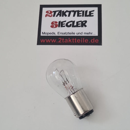 Glühlampe 6 V 21/5W  BAY15D BA15D Rücklicht Hercules K50 K125