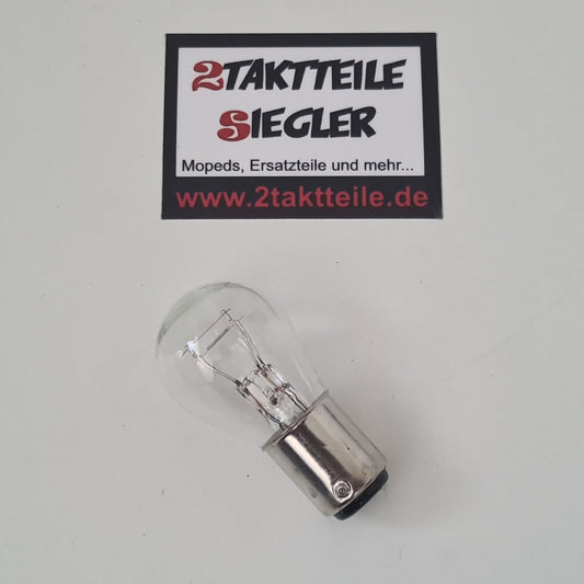 Glühlampe 12 V 21/5W  BAY15D BA15D Rücklicht Hercules K50 K125