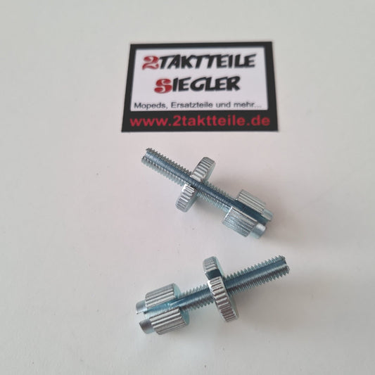 Zugspanner Stellschrauben 2er Set M6 Bowdenzug Einstellschraube Hercules MK K50 Ultra KX5 GS