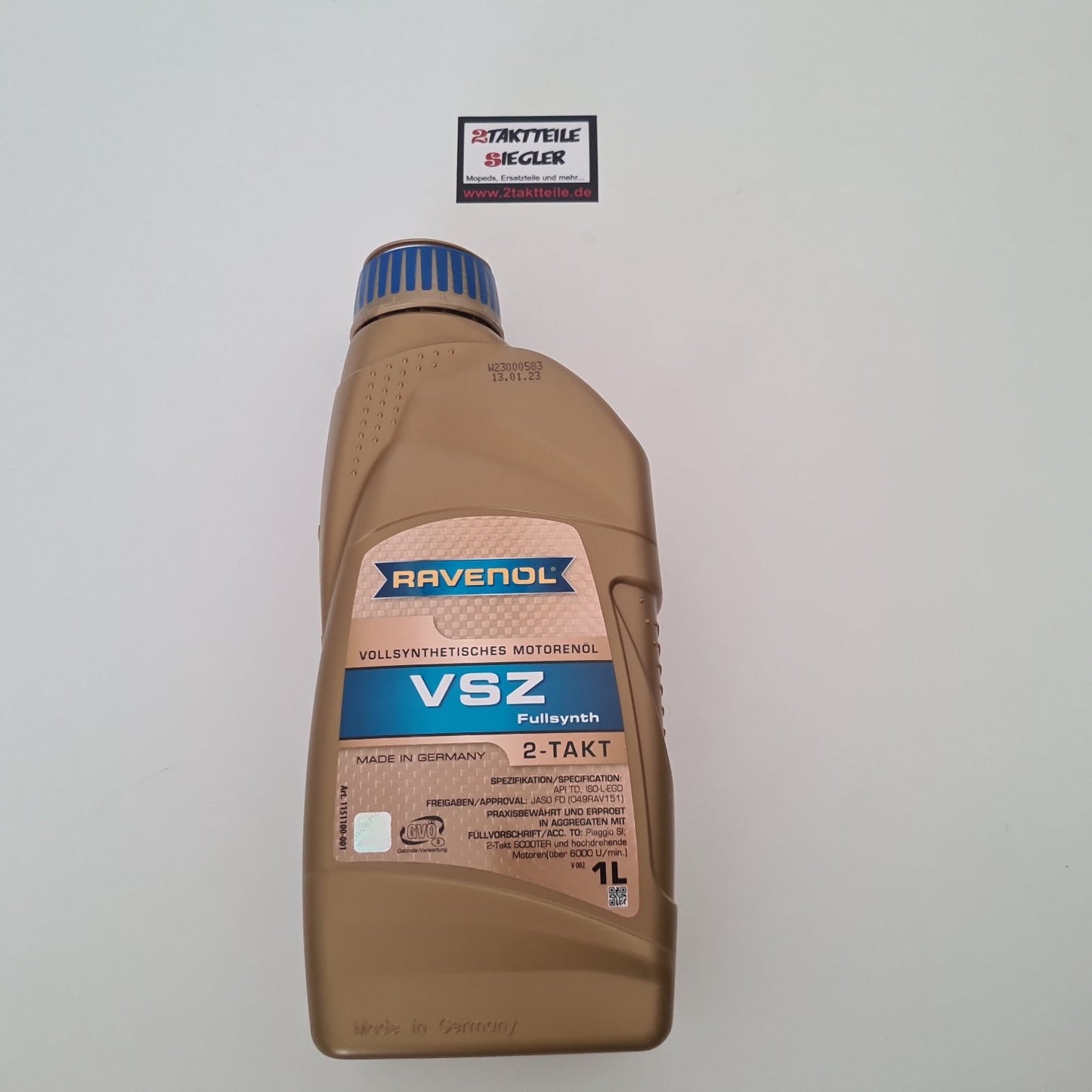 Ravenol VSZ Zweitakt Motorenöl vollsynthetisch Hercules Sachs Motor