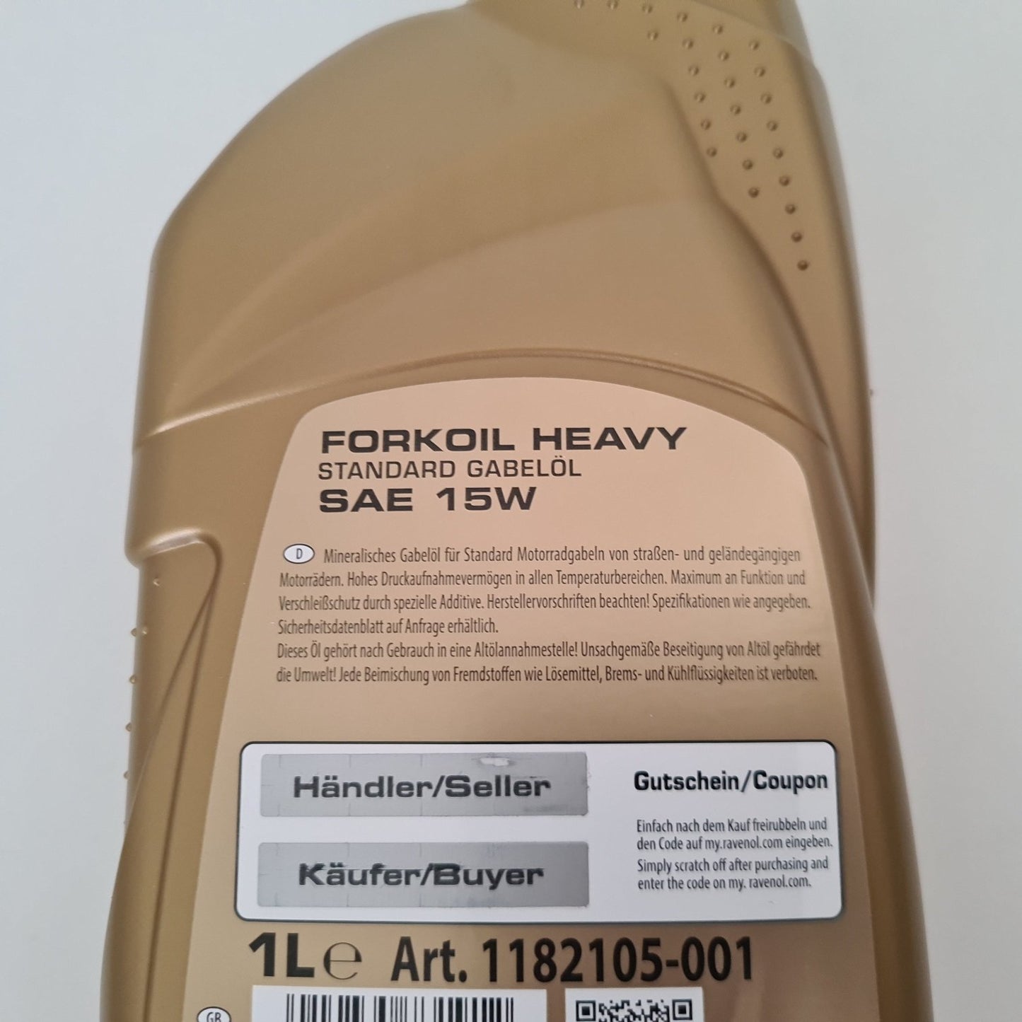 Ravenol Gabelöl Heavy 15 W Federgabel