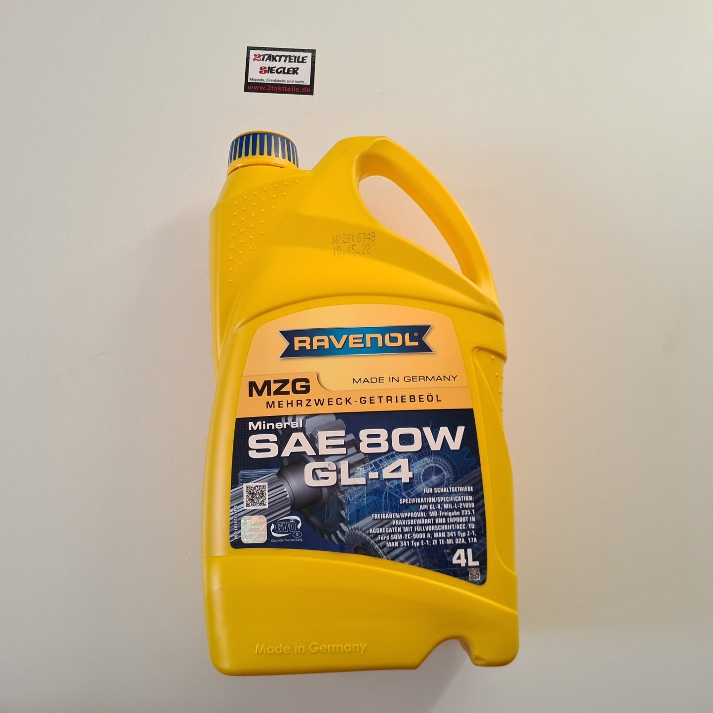 Ravenol Getriebeöl MZG SAE 80 GL-4 Hercules Sachs Motor