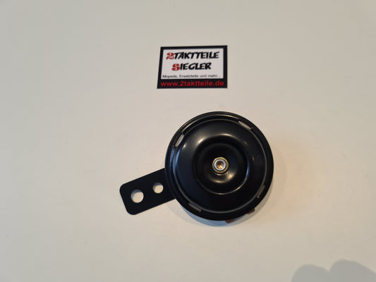 Hupe 6 Volt schwarz 6V Gleichspannung Hercules MK, K50, Ultra 1 2 3, Zündapp KS 50, Kreidler