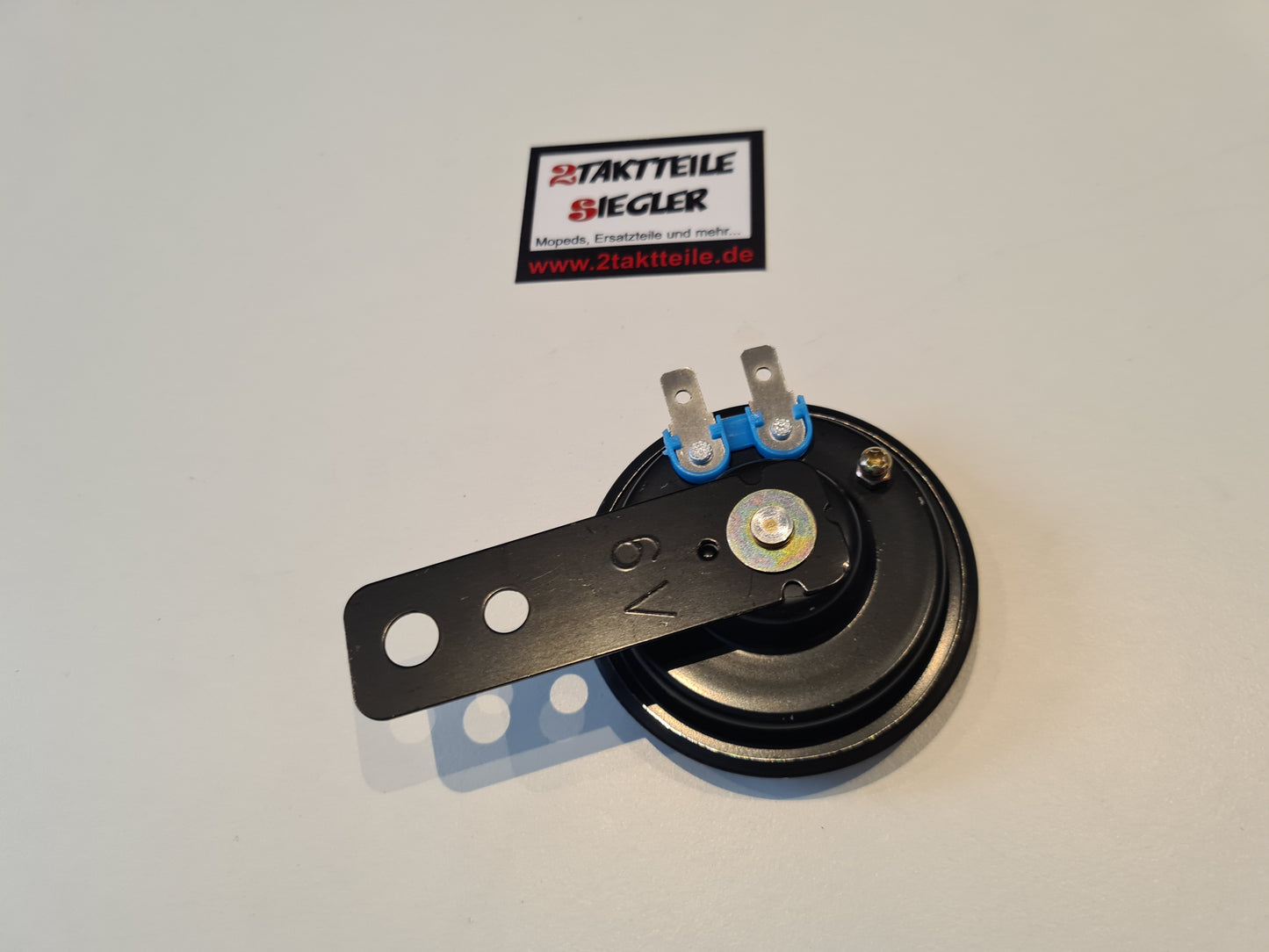 Hupe 6 Volt schwarz 6V Gleichspannung Hercules MK, K50, Ultra 1 2 3, Zündapp KS 50, Kreidler