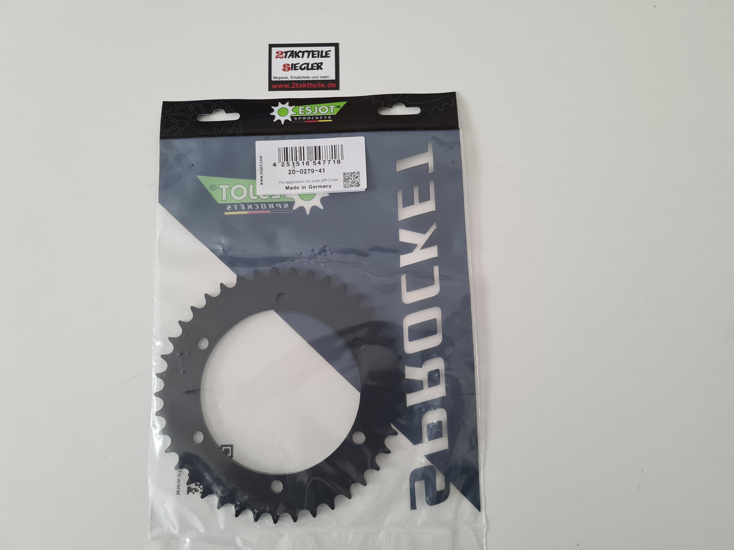 Kettenrad 41 Zahn Esjot für Kette 1/2 x 1/4 Hercules Ultra 80 RS LC Chopper RX9