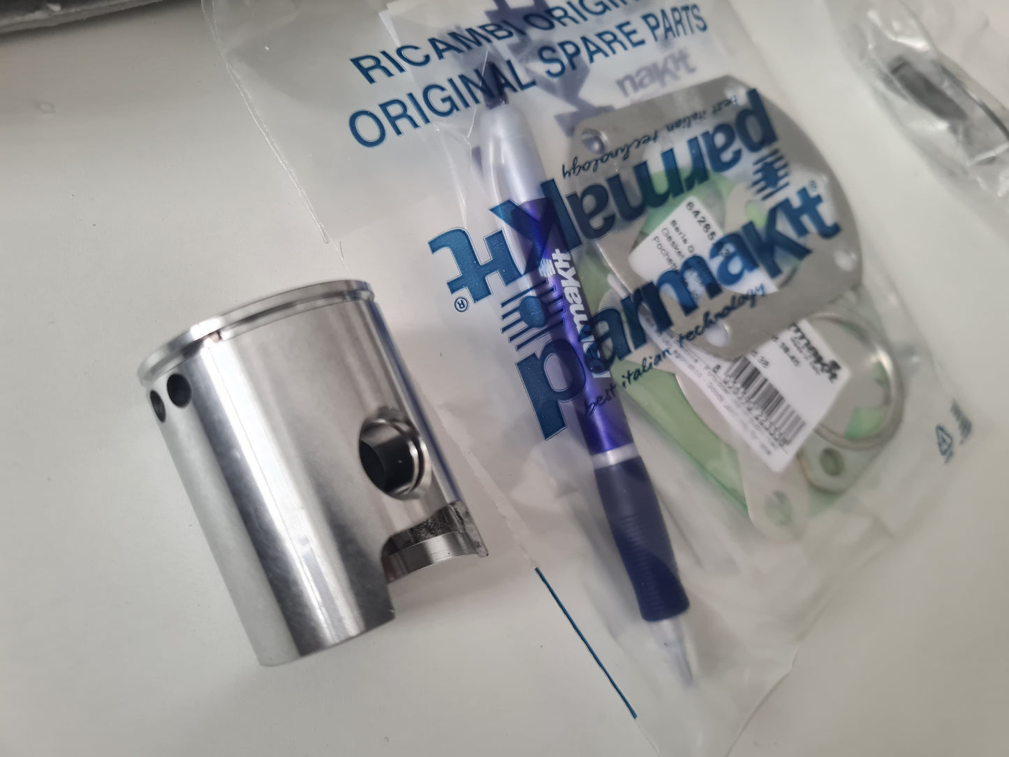 Parmakit Zylindersatz 50 ccm 40 mm Kolben 12 mm Kolbenbolzen Hercules K50 KX5 Ultra Supra Prima GT Sachs 506 50s 50/5 AKF