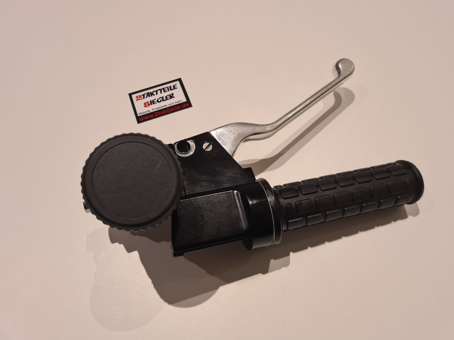 Gasgriff mit Handbremspumpe Scheibenbremse 13 mm runder Ausgleichsbehälter Kolben Zündapp Kreidler Puch