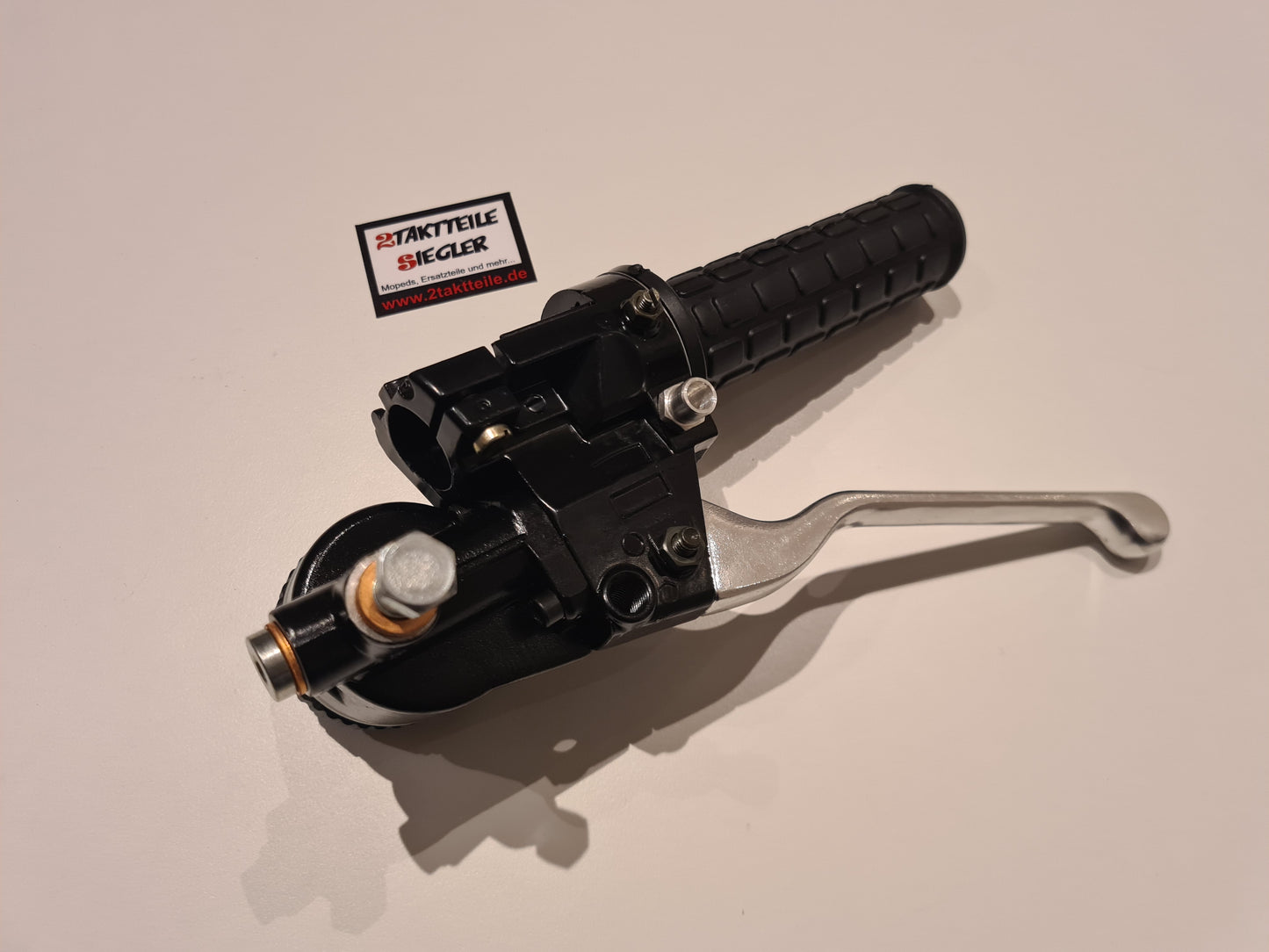 Gasgriff mit Handbremspumpe Scheibenbremse 13 mm runder Ausgleichsbehälter Kolben Zündapp Kreidler Puch