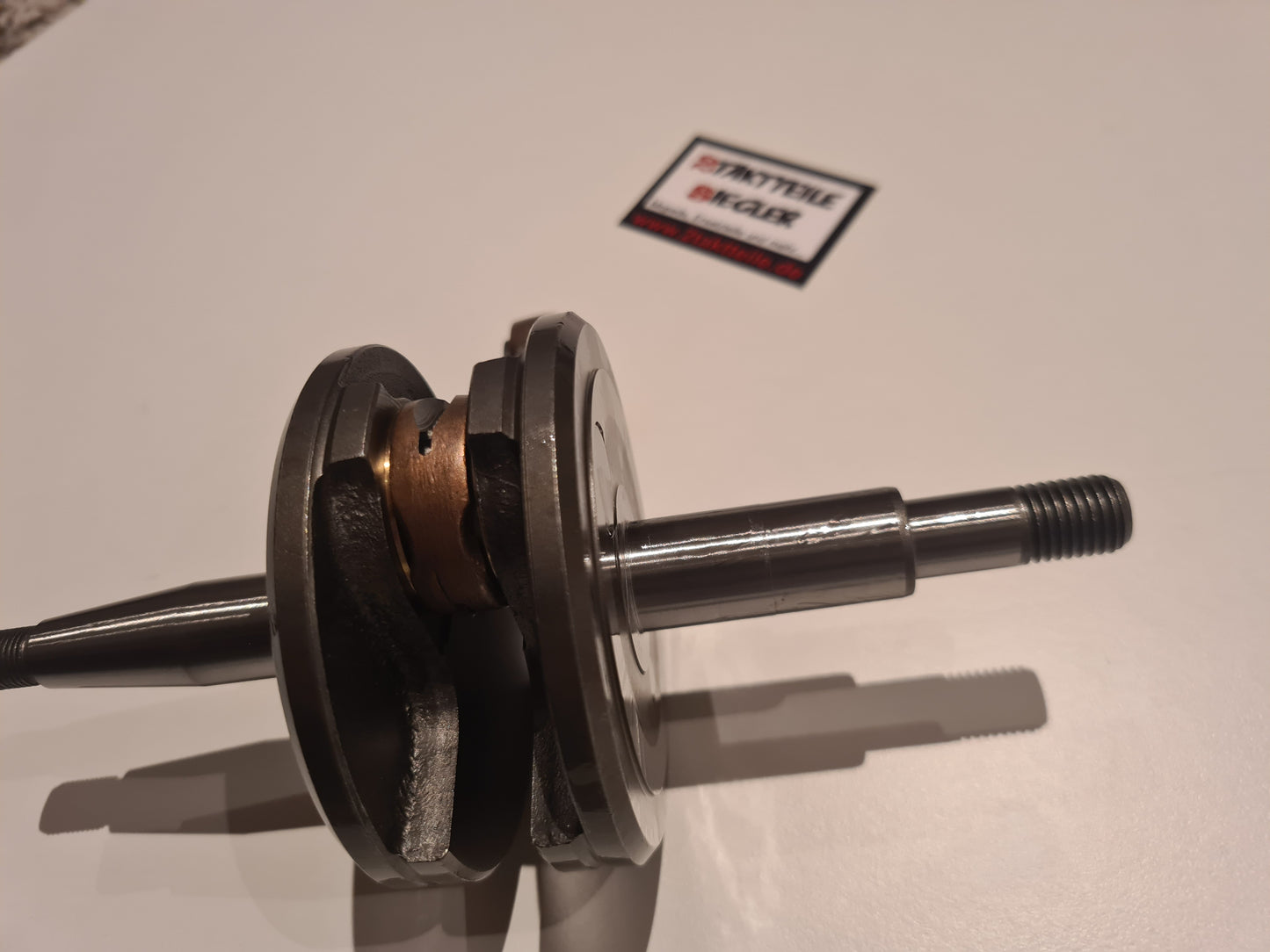 Vollwangen Kurbelwelle Jasil Sachs 506 Motor 12 mm Kolbenbolzen Hercules Prima GT Supra 4 GP