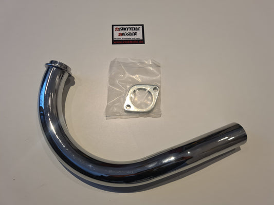 Krümmer für 32 mm Auspuff loser Flansch Hercules K50 SE SL RL Sachs 50s Motor
