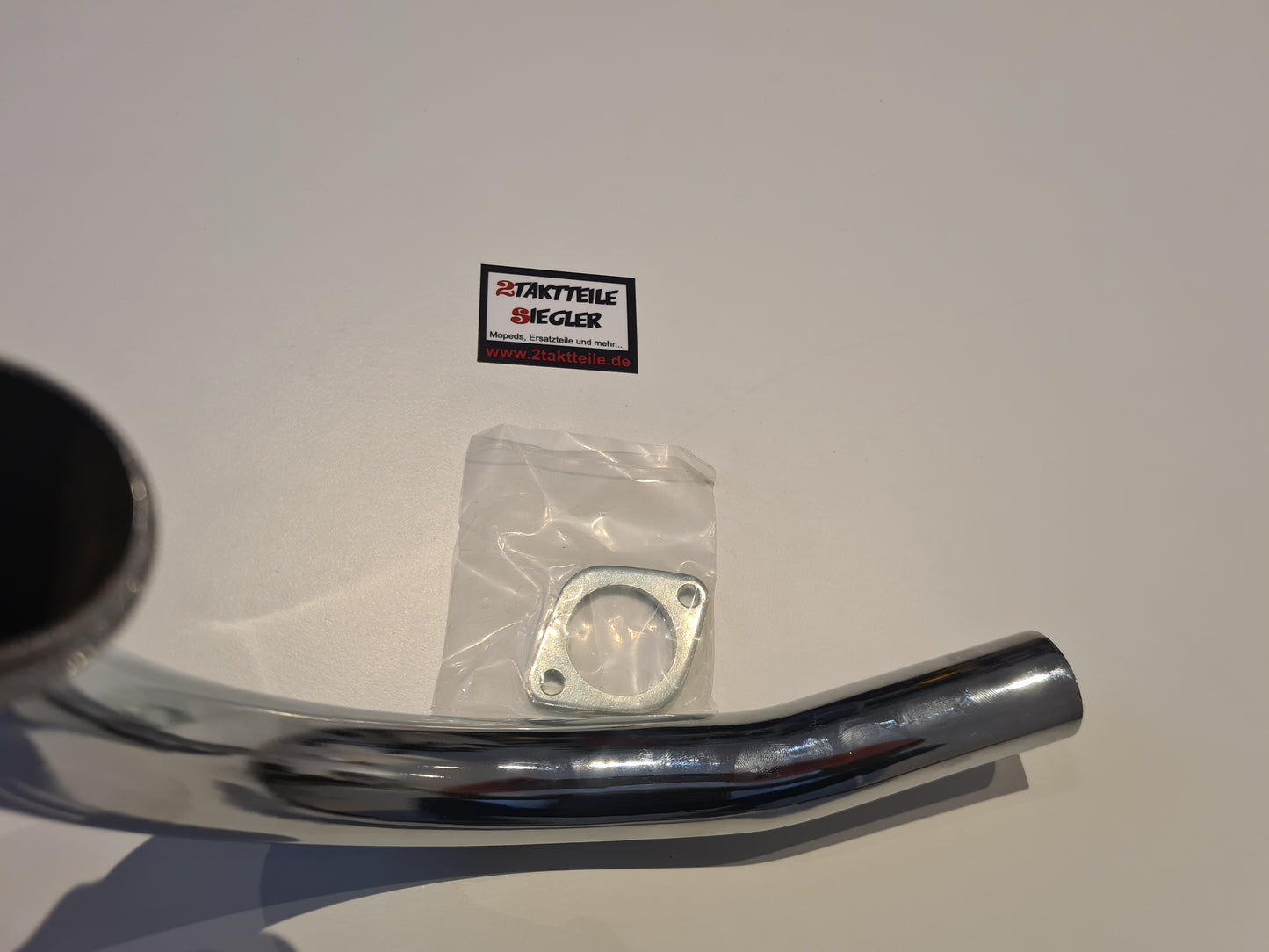 Krümmer für 32 mm Auspuff loser Flansch Hercules K50 SE SL RL Sachs 50s Motor