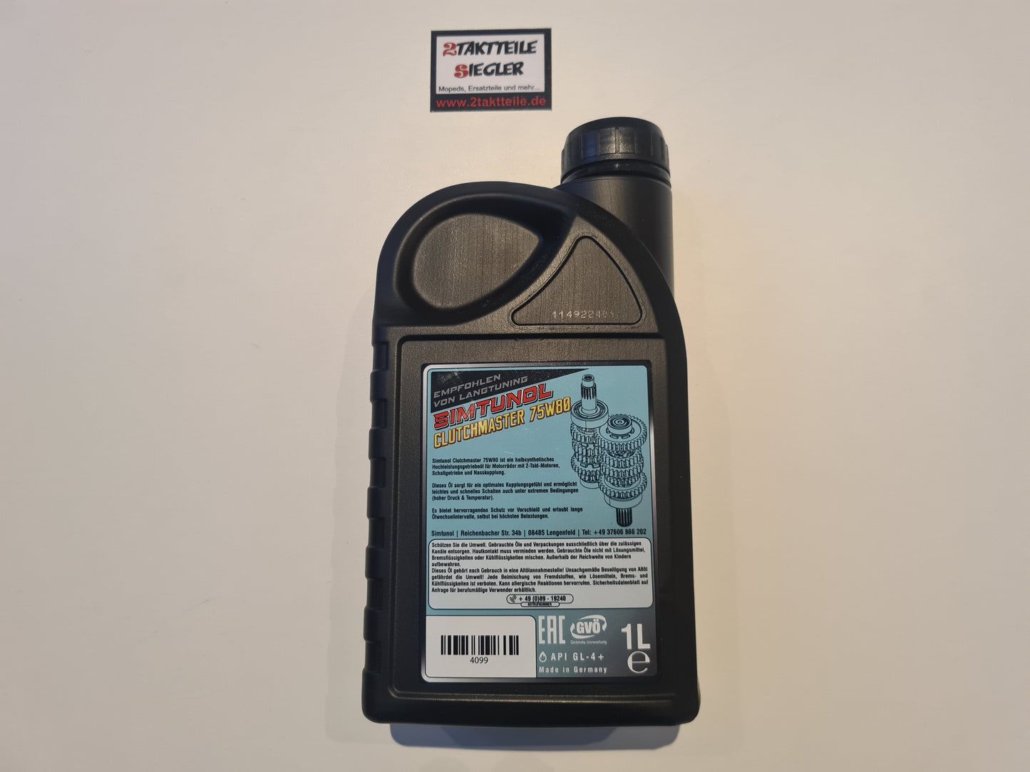 Simtunol Clutchmaster Getriebeöl 75W80 1 Liter