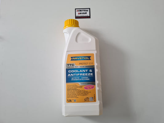 Ravenol Kühlerfrostschutz TTC Premix 1,5 Liter Hercules Sachs Zündapp Maico KTM