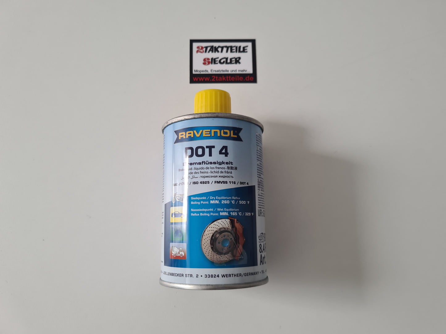 Ravenol Bremsflüssigkeit DOT4 250 ml Scheibenbremse DOT 4