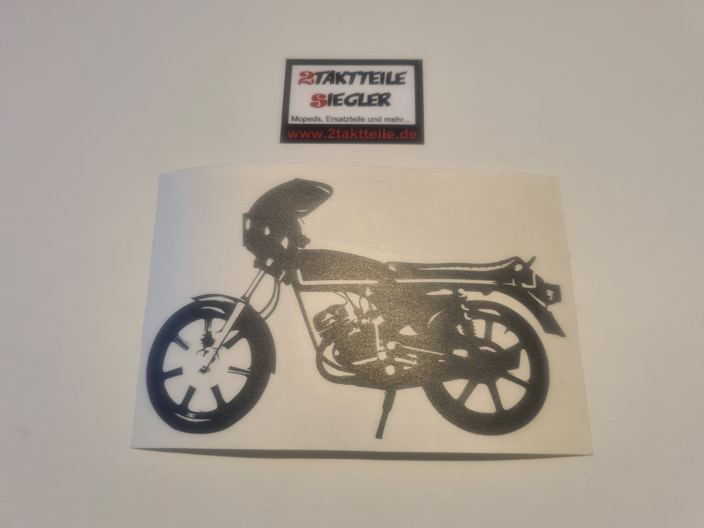 Aufkleber Hercules K50 Ultra schwarz Silhouette