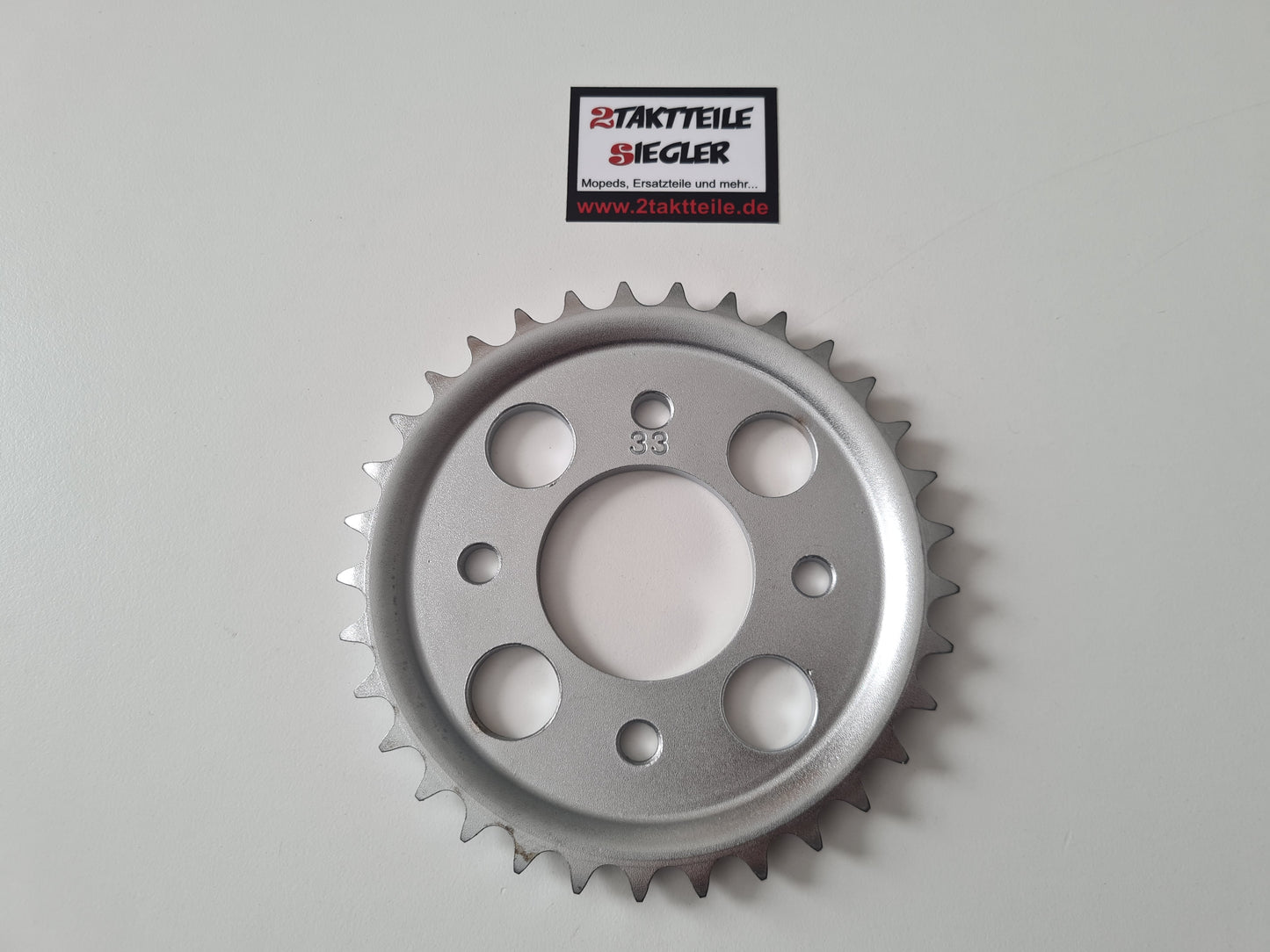 Kettenrad 33 Zahn für Kette 1/2 x 1/4 Hercules Sportbike SB1 SB5