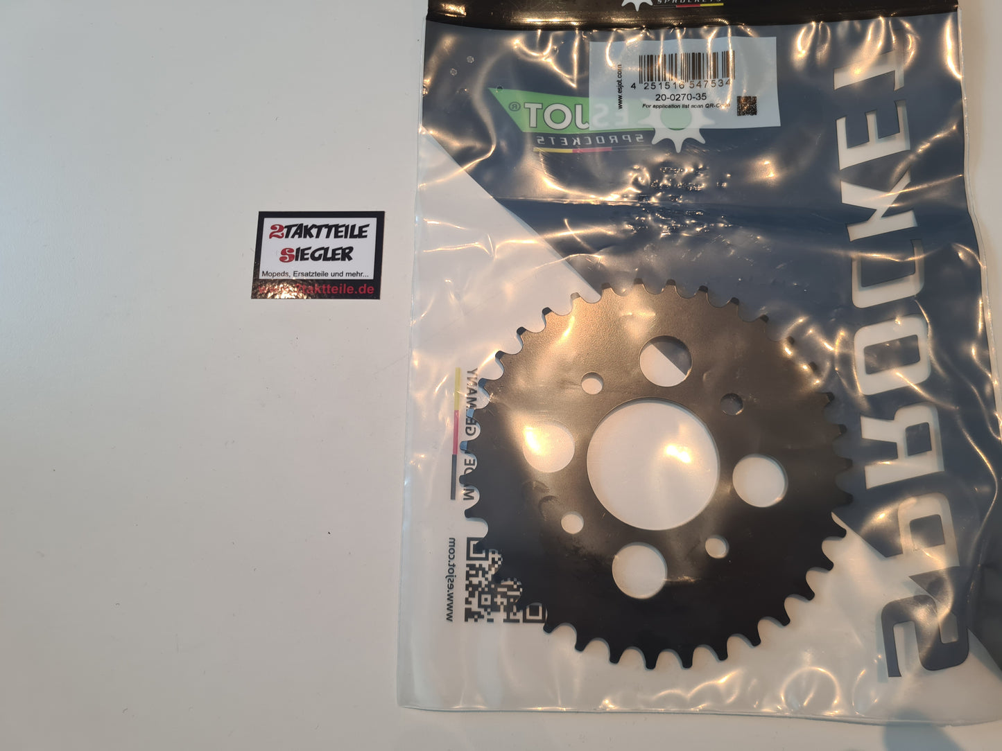 Kettenrad Esjot 35 Zahn Hercules Sachs MK3 MK4 Speichenfelge