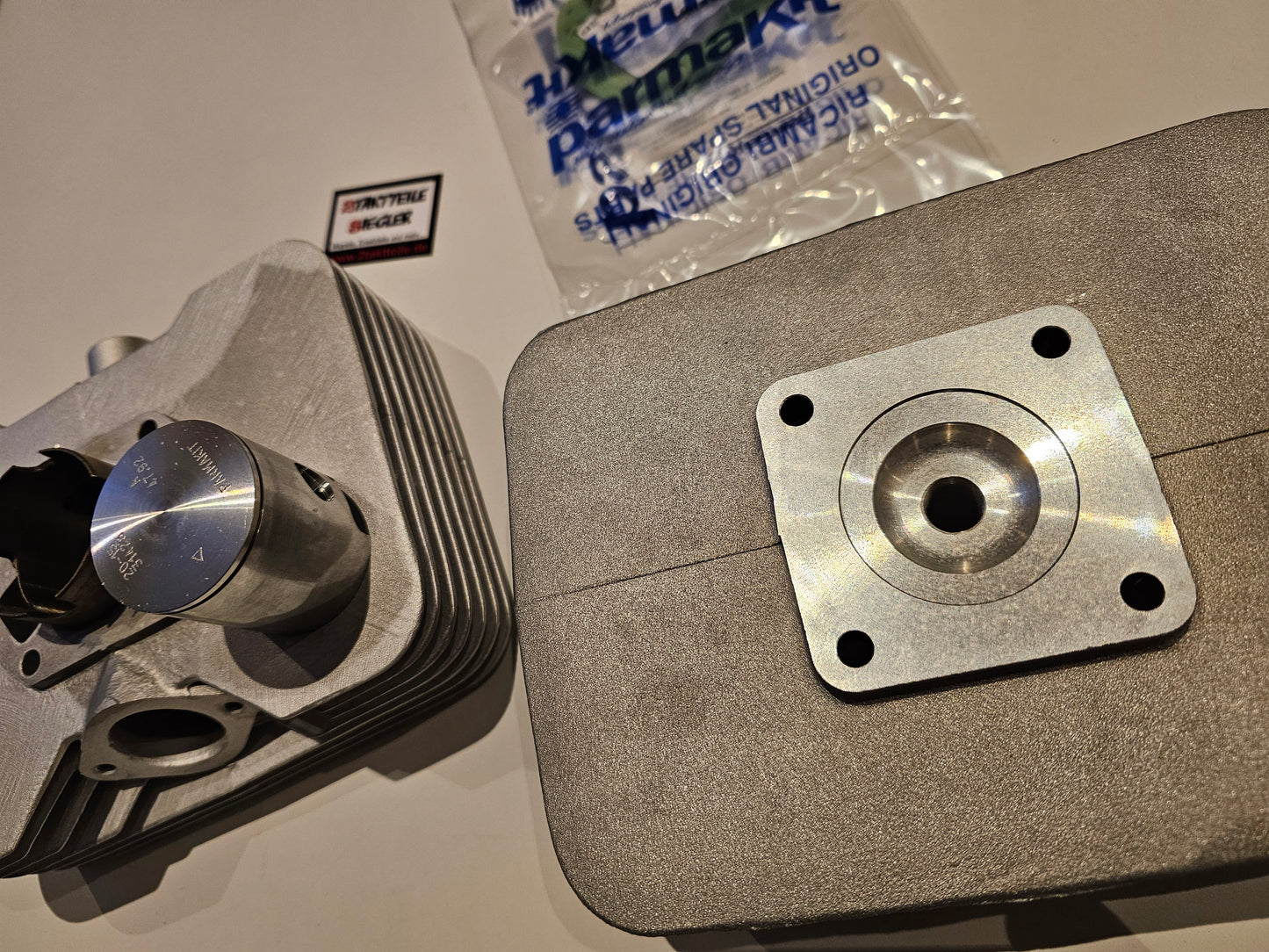 Parmakit Zylindersatz + Kopf 80 ccm Langhub 48 mm Kolben 14 mm Kolbenbolzen Hercules K50 KX5 Ultra Supra Prima GT Sachs 506 50s 50/5 AKF