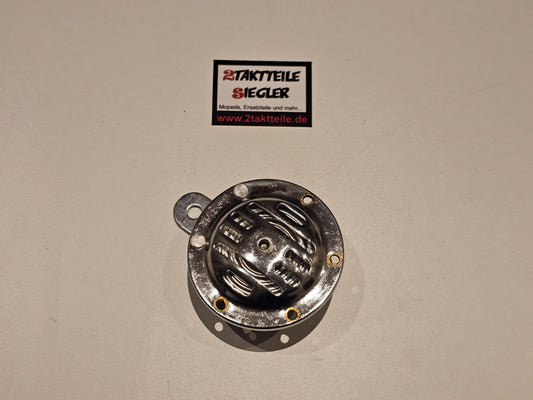 Schnarre Hupe 6 Volt 6V Wechselspannung silber Hercules K50 SX RX RS Supersport SE RE