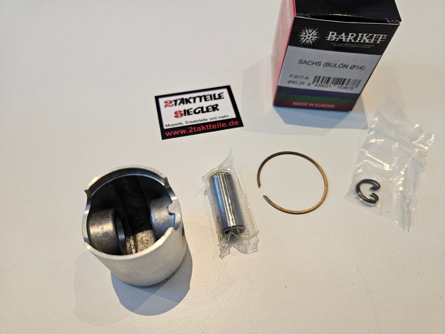 Barikit Kolben 1-Ring P-677 Sachs 50sw Hercules Ultra 1 2 3 LC K50 RLC Cup