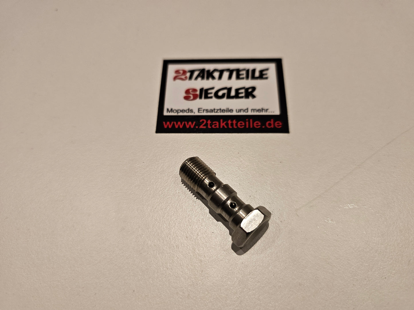 Hohlschraube lang M10 x1 für doppelte Bremsleitung Hercules Ultra 1 2 3 AC LC 50 80 Scheibenbremse