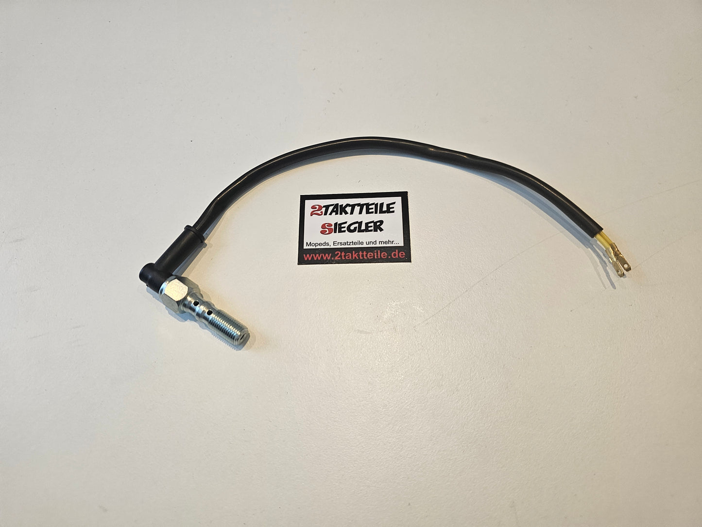 Hohlschraube lang mit Bremslichtschalter M10 x1 für doppelte Bremsleitung Hercules Ultra 1 2 3 AC LC 50 80 Scheibenbremse