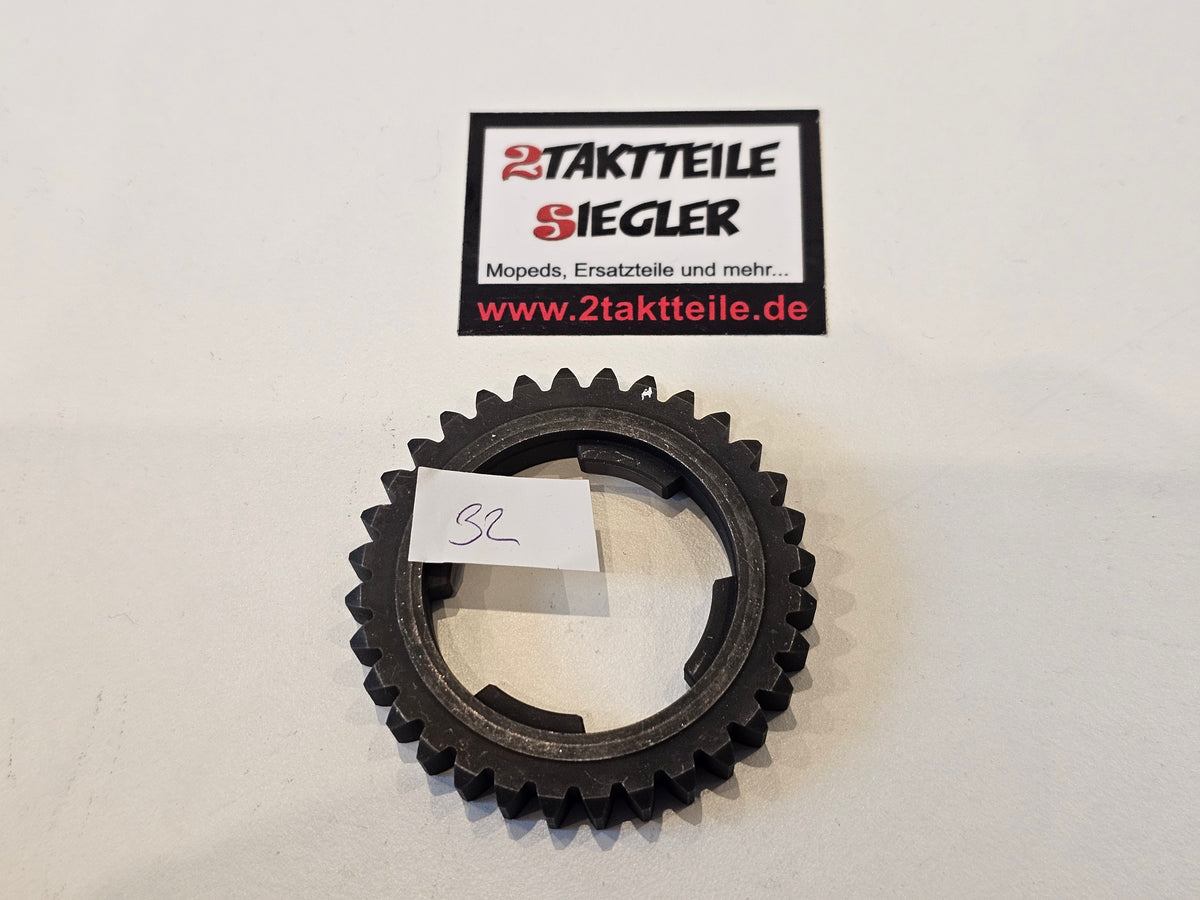 Gangrad 32 Zahn Getriebe 5 Gang Sachs 80 1001 1251 100 125 ccm Motor SA SW Hercules Ultra RX9 Military