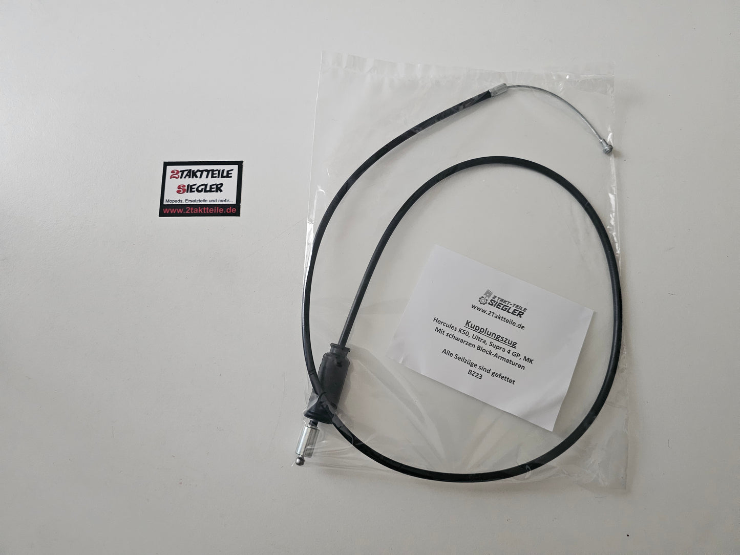 Kupplungszug Bowdenzug schwarz Hercules K50, Ultra, MK, Supra 4 GP