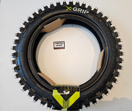 Motocross Hinterreifen X-Grip 80/100-12 Hard KTM SX65 Husqvarna TC65 GasGas MC65