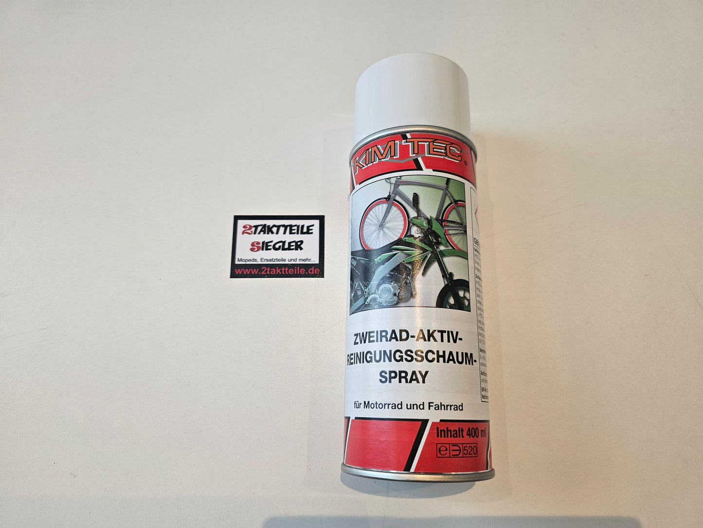 KimTec Zweirad-Aktiv-Reinigungsschaum-Spray 400ml