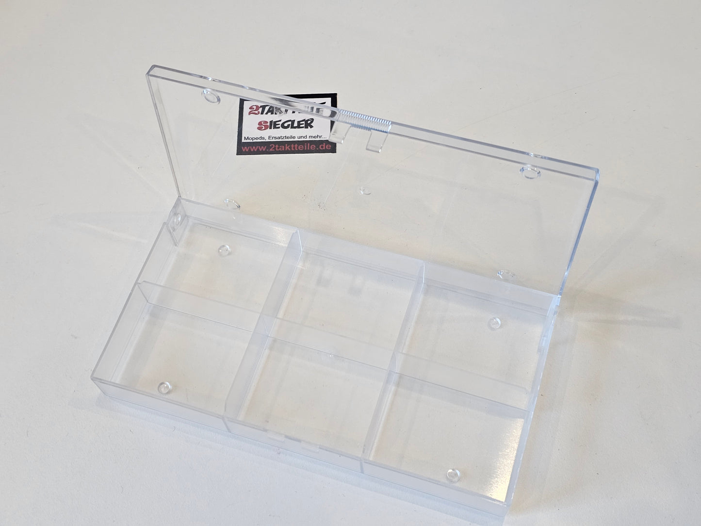Sortimentskasten transparent 6 Fächer