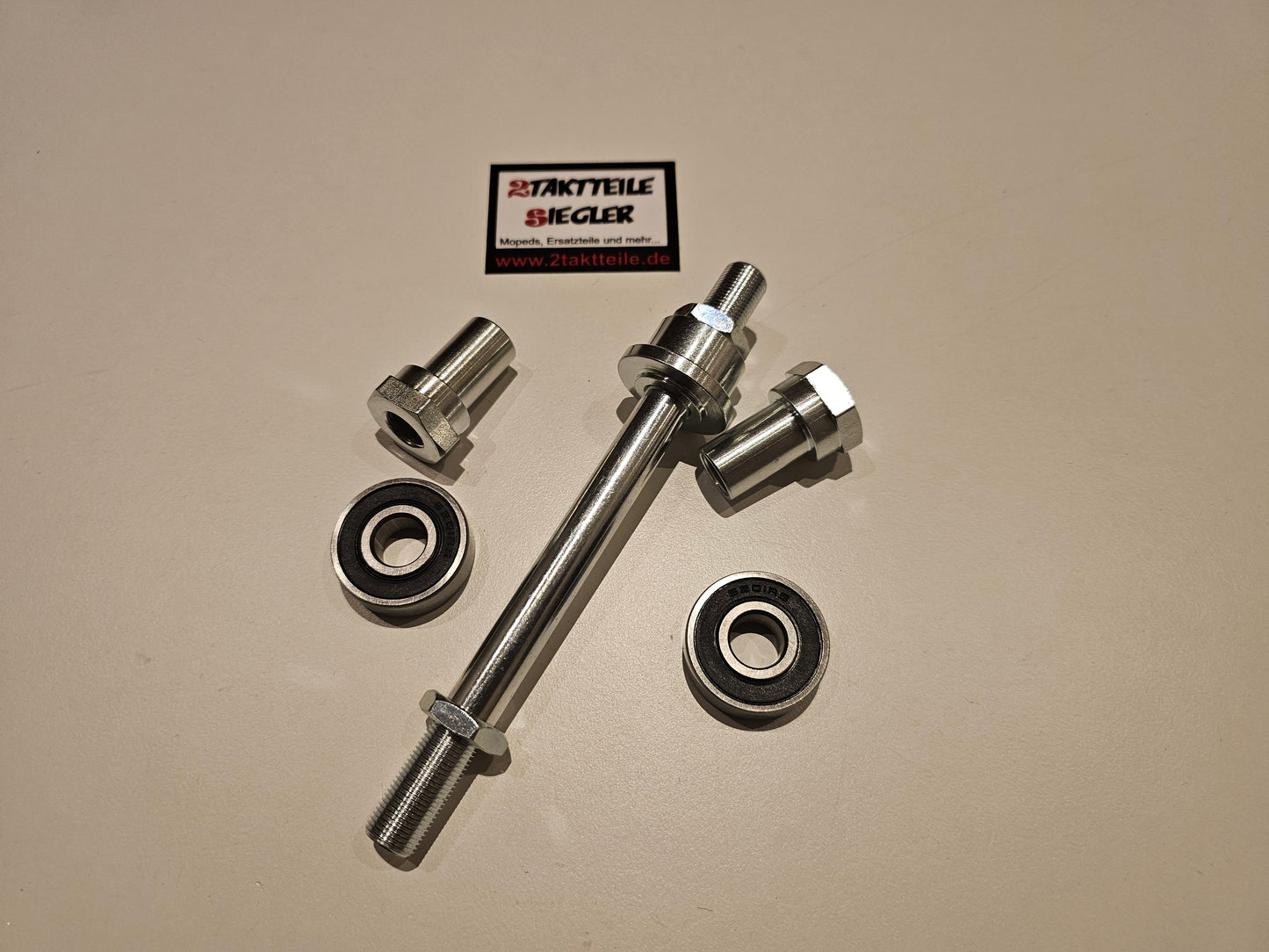 Vorderachse komplett Hercules K50 SX RX RE SE SL RL RLC Schwinggabel