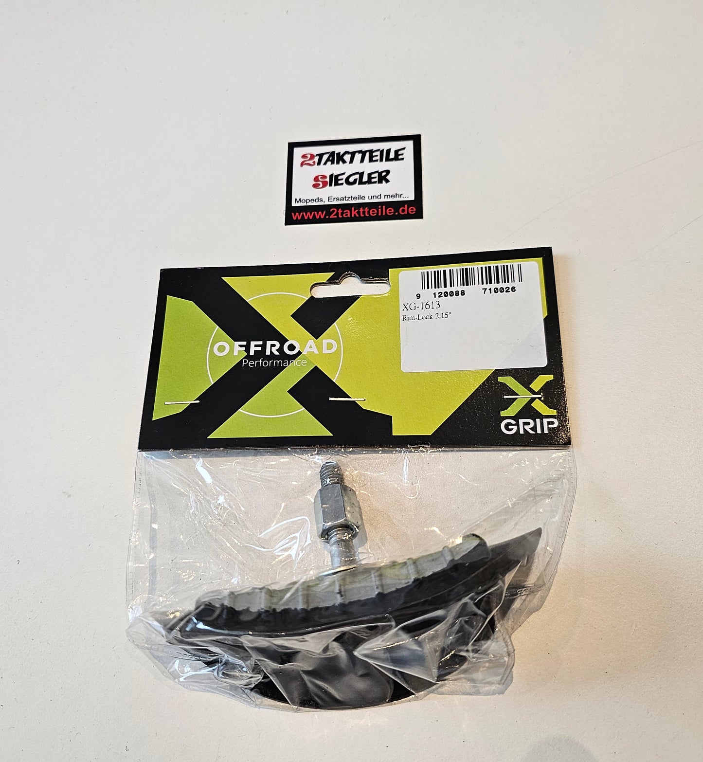 X-GRIP Reifenhalter für Felgenbreite 2,15 Zoll Reifenbreite 4,00 / 4,25 Enduro Geländesport Motocross Trial