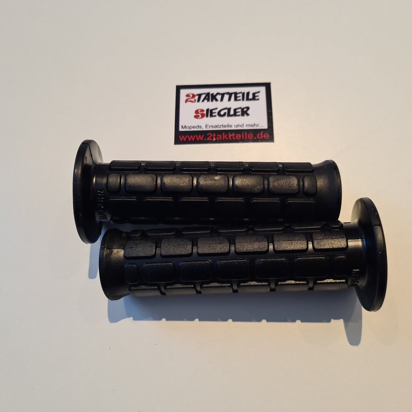 Magura Lenkergriffe 25 / 22 mm Moped Mofa Mokick schwarz Hercules Kreidler Zündapp Puch Griffgummi K50 MK Ultra
