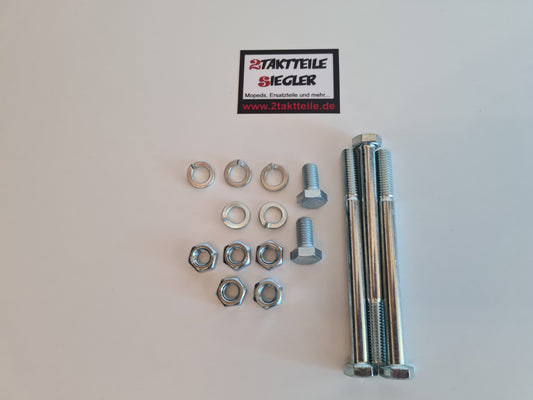 Schraubensatz Befestigung Motor Sachs 506/3B 506/3BY Hercules Prima GT X KTM Bora SM 25