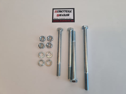 Schraubensatz Befestigung Motor Sachs 50/5 AKF WKF 80 SA SW Hercules KX5 XE5 ZX1 Ultra 80 RX9