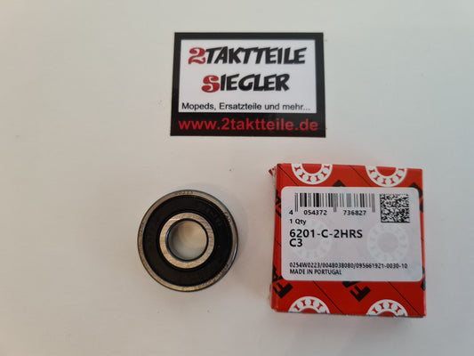 Radlager Kugellager 6201-2RS FAG/SKF Hercules K50 SE RL MK 1 2 Speichenfelgen DKW RT 159 139 Sachs