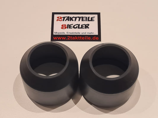 Dust caps Ceriani suspension fork 35 mm Hercules Sachs GS 125 175 250 350 rubber sleeve fork cap