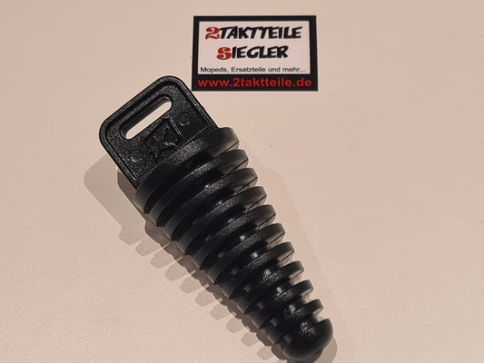 Exhaust plug rubber plug black small 19 - 38 mm Motocross Enduro Off-Road Sports MC MX