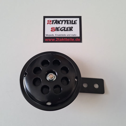 Schnarre Hupe 6 Volt 6V schwarz Wechselspannung Hercules MK, K50, Ultra 1 2 3, Zündapp KS 50, Kreidler