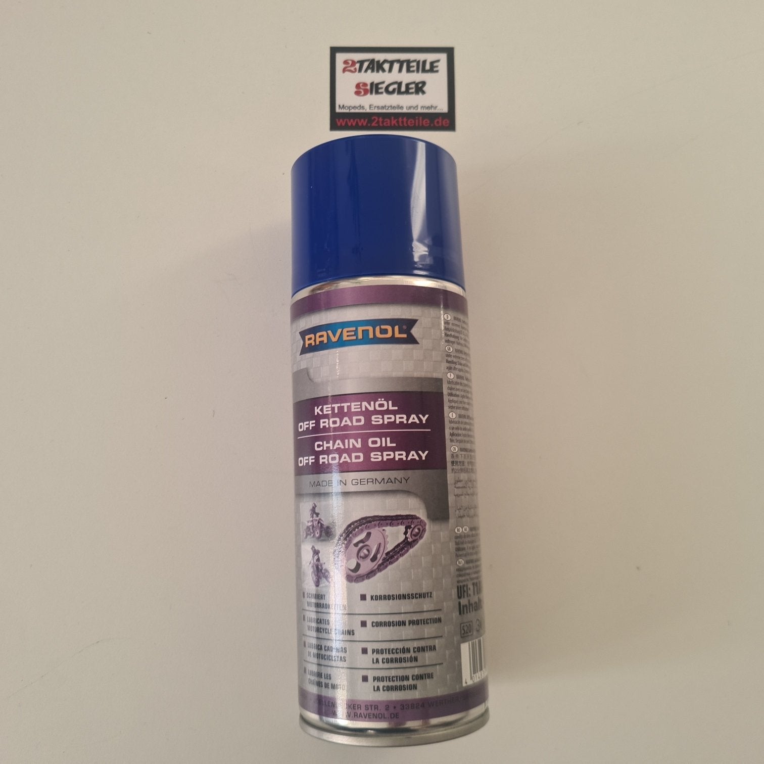 RAVENOL Silicone Spray 400 Ml - Lubrificante Per Plastica E Gomma