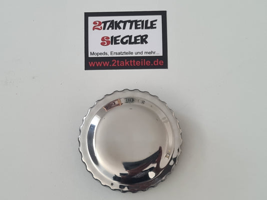 Chrom Tankdeckel 40 mm Hercules K50 RL MK Sportbike Kreidler Florett RS Zündapp KS 50 wie Cawi