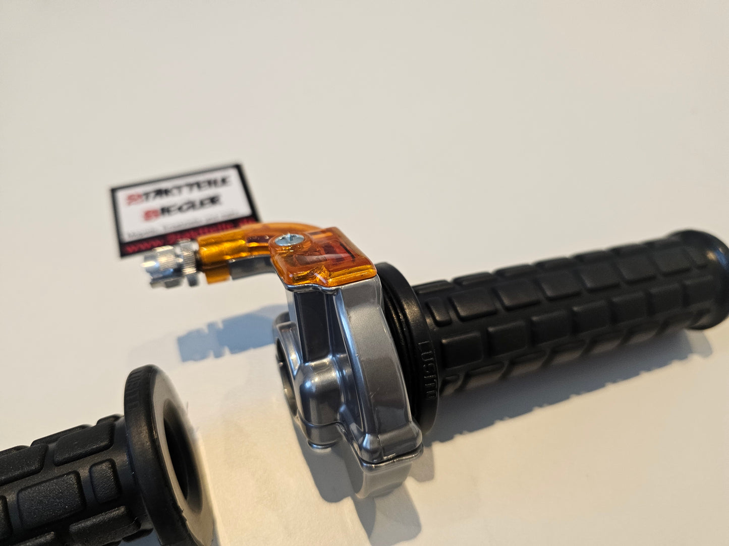 Gas-Griff Armatur orange Geländesport Hercules Sachs Maico KTM MZ Suzuki Honda