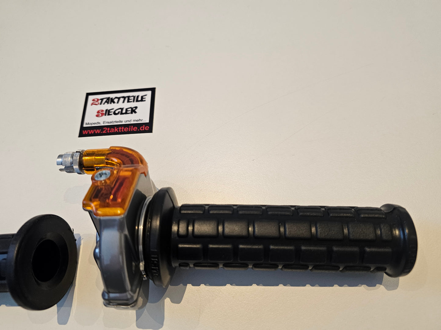 Gas-Griff Armatur orange Geländesport Hercules Sachs Maico KTM MZ Suzuki Honda