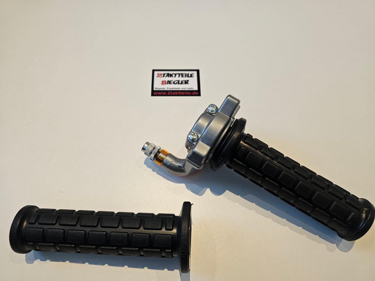 Gas-Griff Armatur orange Geländesport Hercules Sachs Maico KTM MZ Suzuki Honda