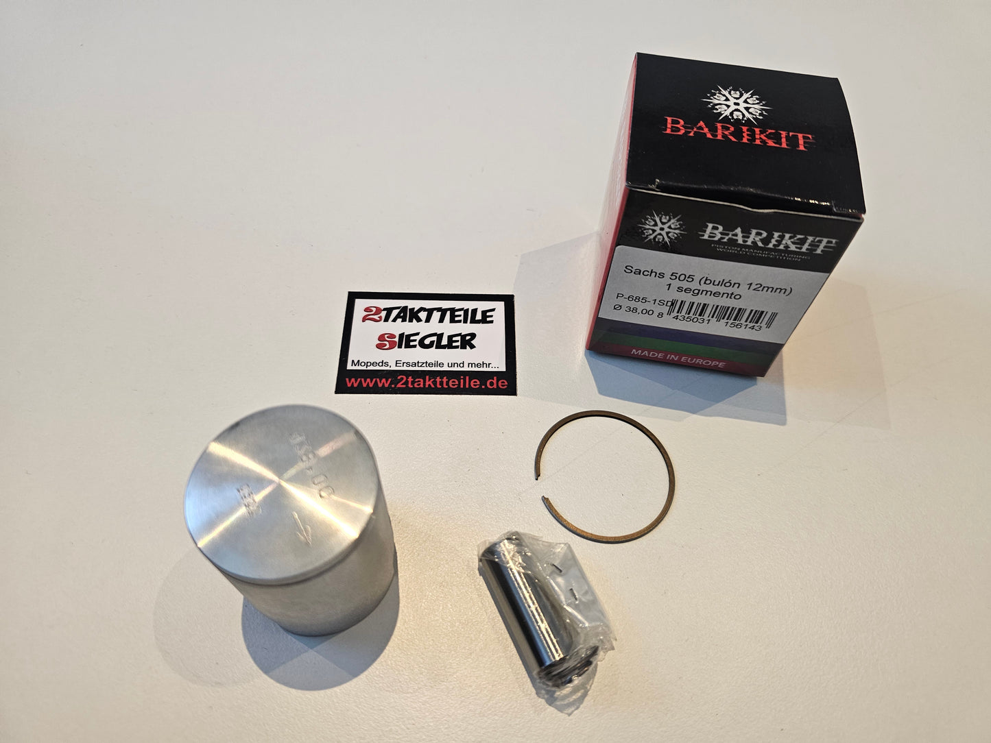 Barikit Kolben 1-Ring P-685 Sachs 505 506 Hercules Prima GT GX Mofa
