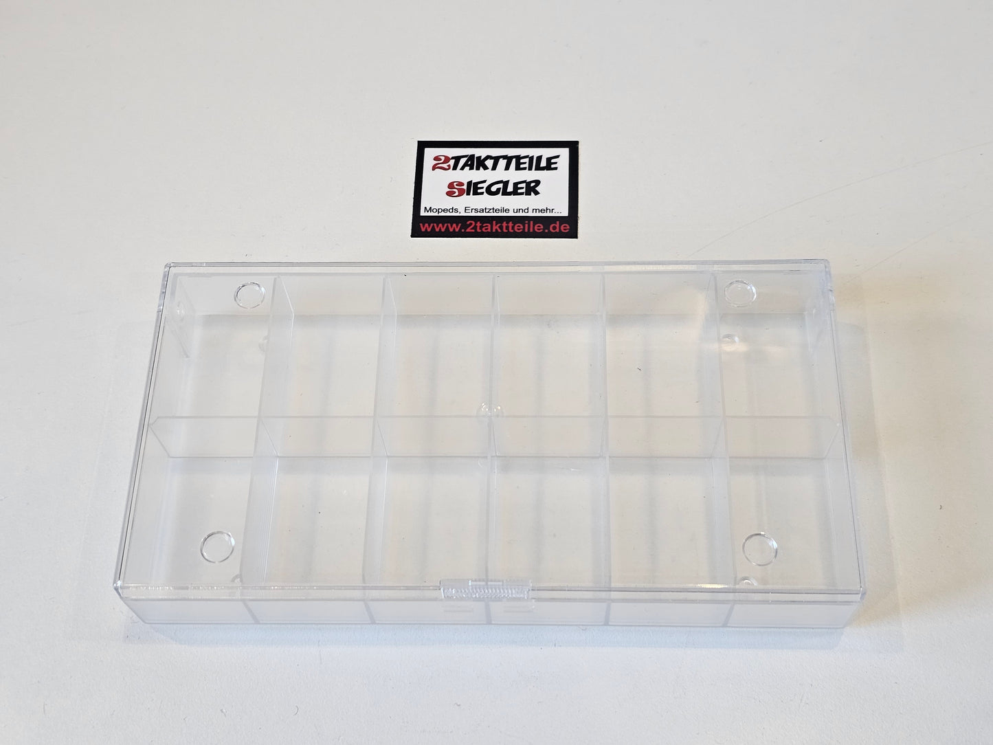 Sortimentskasten transparent 12 Fächer