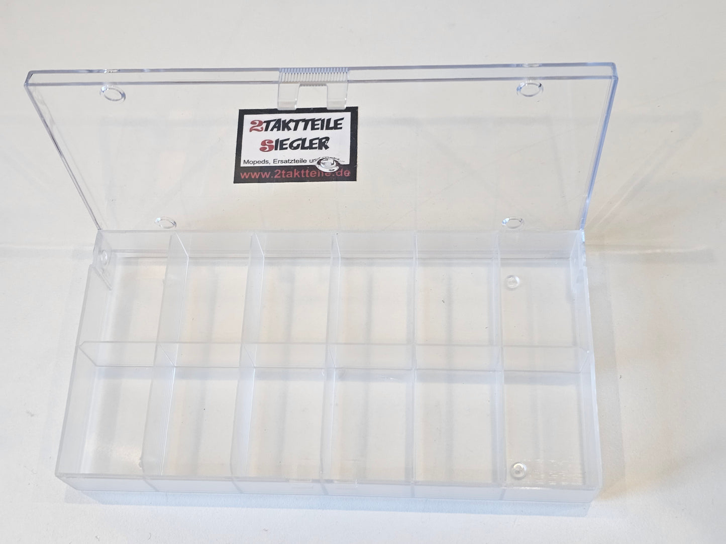 Sortimentskasten transparent 12 Fächer